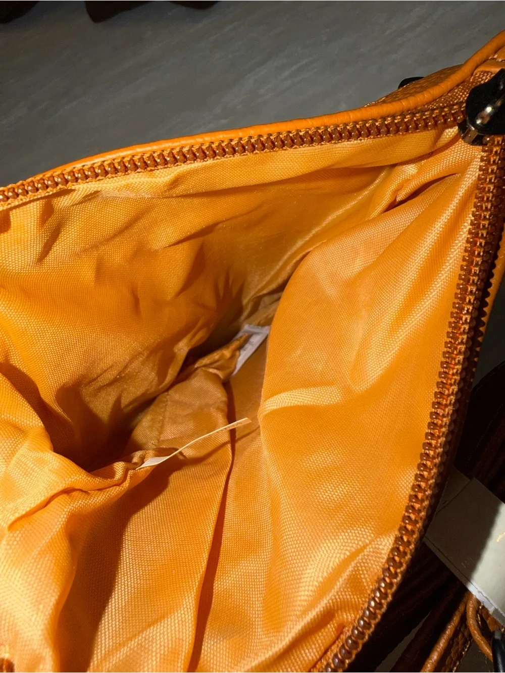 Genuine Leather Tan Crossbody Sling Bag for Women
